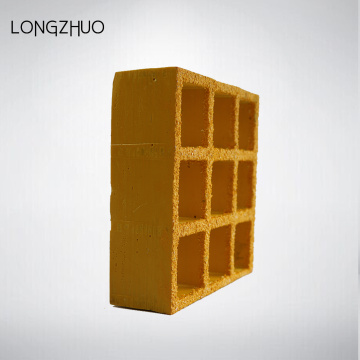 38mm Yellow Color Thickness Molded FRP Grating