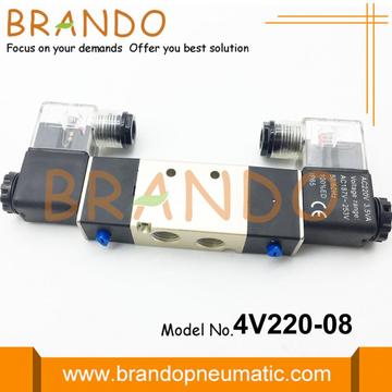 Válvula neumática solenoide de la serie 4V 4V220-08