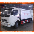 2016 nuevos camiones de basura del compactador de Dongfeng del diseño 6cbm para la venta