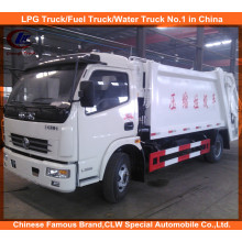 4*2 Dongfeng Compressed Garbage Truck 7tons for Sale