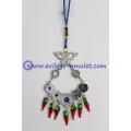 Wholesale Evil Eye Amulet With Butterfly Car Hanging Decoration Ornament