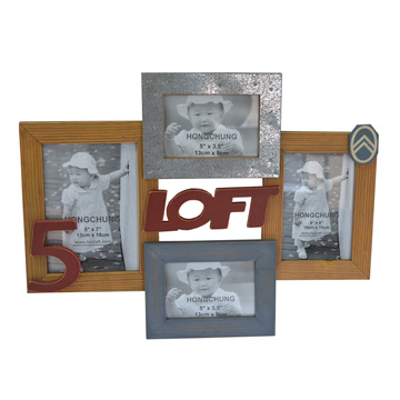 Antique Mutilple Photo Frame