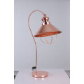 Lampe de table en acier de couleur cuivre (KM0185T-1)
