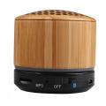 Portable Hand-free Wireless Mini Bamboo Bluetooth Speaker