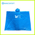 Poncho de lluvia desechable promocional PE Rpe0711-01