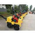 gasoline engine mini road roller compactor