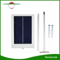 Lampe solaire à LED 15 Panneau solaire alimenté par LED Éclairage de rue à LED Luminaire de jardin extérieur Spot Spot Lampadaire d&#39;urgence Luminaria