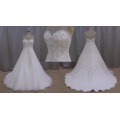 Echte Probe Hochzeit Kleid Crystal Brautkleid