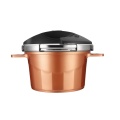 Aluminum Pressure Cooker with Stainless Steel Lid