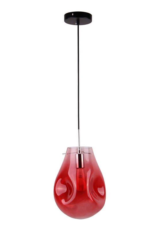 Red Glass Lamp