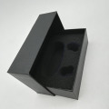 Black Wireless Headset Paper Lid Off Box