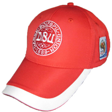 Embroidery design soccer sports baseball cap hat