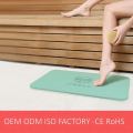 Japanese design non slip diatomite bathroom floor mat