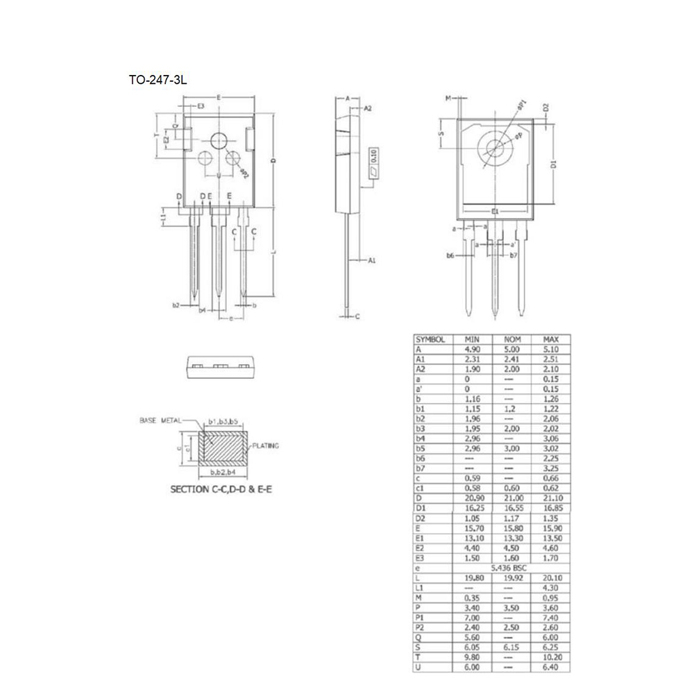 650V 100A Trench Field-Stop Technology IGBT 650V 100A Trench Field-Stop Technology IGBT