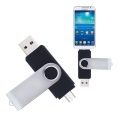 Unidad flash USB dual de plástico Otg de 32 gb