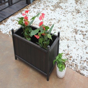 Cajas de flores sábanas de bambú resistentes a termitas al aire libre