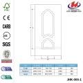 JHK-008-1 Made in China Economic Multiple Design French Popular EV Sapelli Veneer Wood Grain MDF Door Skin Manufacture