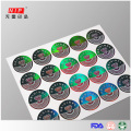 Hot Selling Tamper Evident Holographic Label Printing