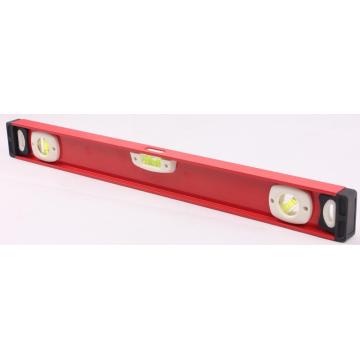 24" rouge aluminium professionnelle, niveau i-Beam