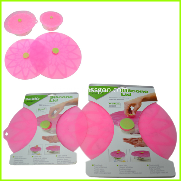 Silicone Suction Lid and Bowls Cups Food Cover