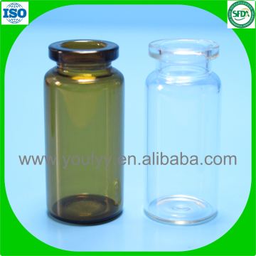 Frasco de vidrio ISO de 10 ml