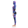 Seaskin Womens duas peças de neoprene folhas de pegada