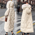 Jaqueta de algodão feminina bordada moda inverno