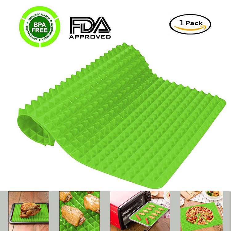 silicone pyramid mat