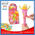 Flash plástico Lotus Flower Shantou brinquedo com doces