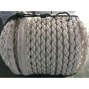 8-Strand Chemical Fiber Ropes Mooring Rope Polypropylene, Polyester Mixed, Nylon Rope