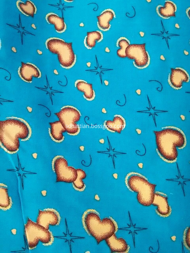 Rayon/viscose garment print fabrics