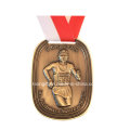 Promoción de medallas de carrera de maratón personalizado al por mayor