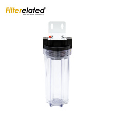 Plastic Clear Slim Water Filter Housing