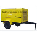 High Pressure Construction   Diesel Engine Driven Portable Screw Compressor (PUD 12-07)