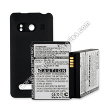 Extended Cell Phone Battery For HTC Evo 4G With Back Cover