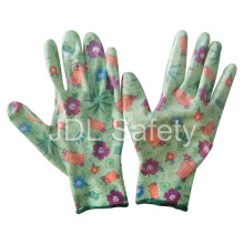 Polyester Knitted Work Glove with Nitrile Dipping (N1561-2)