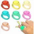 Anillos de dedo de silicona de Toy Fidget Spinner personalizado