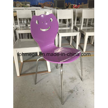 New Arrival Smile Face Purple Coffee Shop Chairs (FOH-XM50-296)