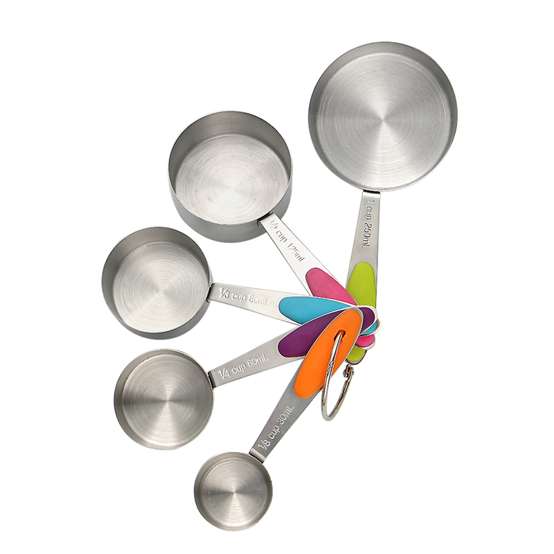 Stainless steel coffee measuring spoon set 