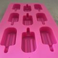 Multi-functional creative silicone ice box cake molds