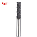 graphite end mill tool 4 flute