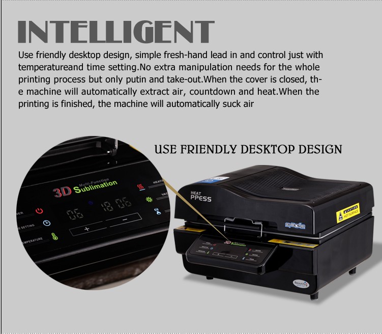 FREESUB 3D Vacuum Sublimation Digital Printer for Sale