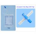 Medical Bed bag with T valve