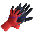 100% Polyester Liner, Latex beschichtet, Gartenhandschuh