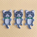 Patchs de vêtements pour chats Iron on Stripes Badges Stickers