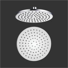 Pomme de douche ronde de 8 mm en laiton