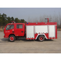 Brand New Dongfeng Double Cabin 2500litres Fire Truck