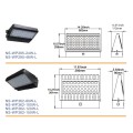 UL Dlc Listado IP65 Outdoor 11000lm 100W LED Wall Packs