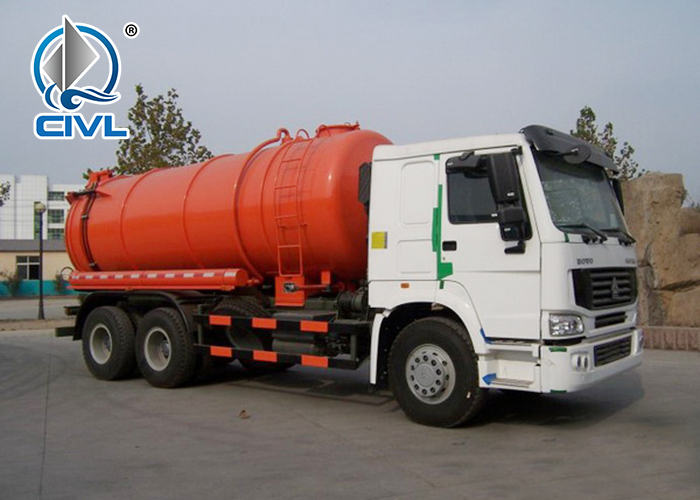 6x4 Sewage Suction Truck 6