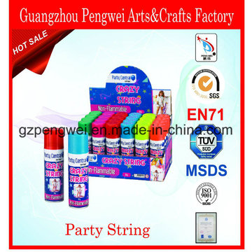 Cheap Price Party String, Crazy Ribbon, Festival Streamer Spray